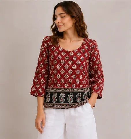 Red Kurti